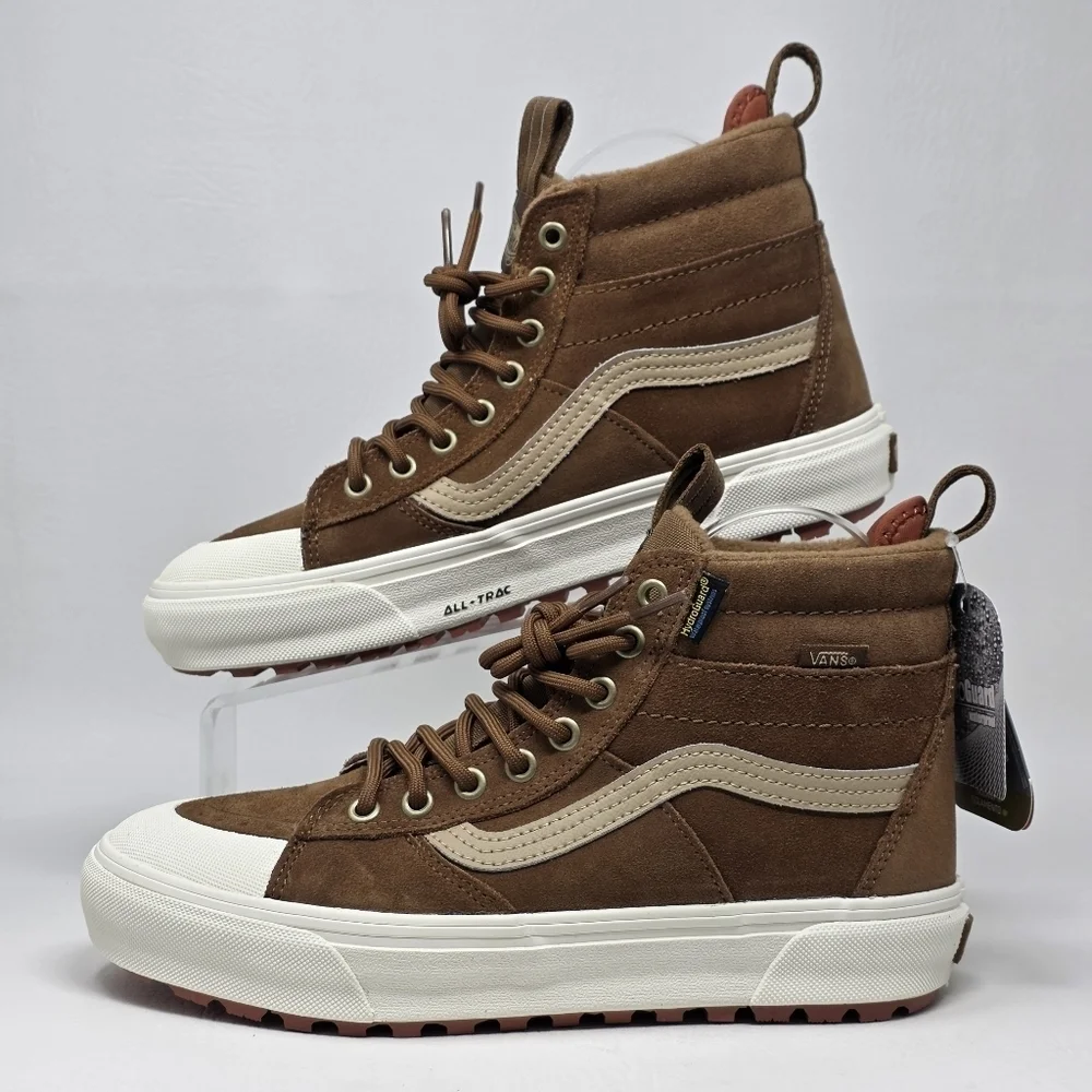 Vans MTE Sk8-hi Top Insulated Waterproof All-Trac Boots Men Size 7 Women 8.5 New